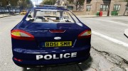 Ford Mondeo Police Nationale para GTA 4 miniatura 4