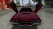 1972 Chevrolet Chevelle SS для GTA San Andreas миниатюра 5