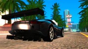 Lexus LFA для GTA San Andreas миниатюра 4