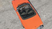 Fiat 124 Sport Spider (CS) 1975 for BeamNG.Drive miniature 3