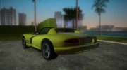 Dodge Viper RT 10 for GTA Vice City miniature 3