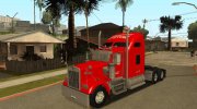 Kenworth W900 Coca-Cola Christmas Truck для GTA San Andreas миниатюра 1
