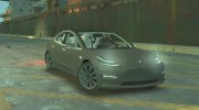 2018 Tesla Model 3 para GTA 4 miniatura 1