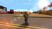 Армейская стойка для GTA San Andreas миниатюра 3