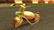 Burger Bike para GTA San Andreas miniatura 1