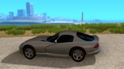 Dodge Viper 1996 для GTA San Andreas миниатюра 2