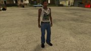 Белая майка на улице para GTA San Andreas miniatura 1