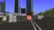 HD Roadblocks for GTA San Andreas miniature 3