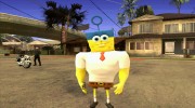Spongebob as Mr.Invincibubble для GTA San Andreas миниатюра 3