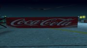 Самолет Dodo с баннером Coca-Cola для GTA San Andreas миниатюра 7