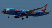 Airbus A320-200 TAM Airlines - Rio movie livery (PT-MZN) para GTA San Andreas miniatura 2