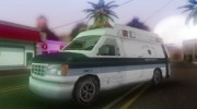 Carcer City Ambulance для GTA San Andreas миниатюра 2