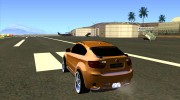 BMW X6 M HAMANN for GTA San Andreas miniature 3