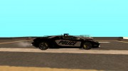 Lamborghini Reventon Police para GTA San Andreas miniatura 2