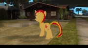 Sunset Shimmer (My Little Pony) для GTA San Andreas миниатюра 6