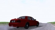 Undercover ALPR Ford Crown Victoria for GTA San Andreas miniature 4