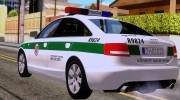 Audi A6 C6 Lithuanian Police для GTA San Andreas миниатюра 2