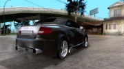 AUDI A4 Cabriolet для GTA San Andreas миниатюра 4