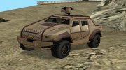 GTA V HVY Insurgent Pick-up SA Style для GTA San Andreas миниатюра 1