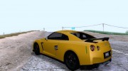 Nissan GTR Egoist 2011 para GTA San Andreas miniatura 3