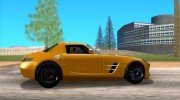 [DOUBLE]   Mercedes-Benz SLS AMG TT Black Revel for GTA San Andreas miniature 5