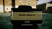 Ford F150 2010 Liberty County Sheriff for GTA 4 miniature 5