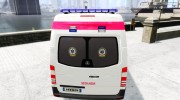 Hungarian Mercedes Sprinter Ambulance for GTA 4 miniature 4