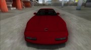 1996 Chevrolet Corvette C4 Cabrio для GTA San Andreas миниатюра 5
