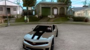 Chevrolet Camaro для GTA San Andreas миниатюра 1