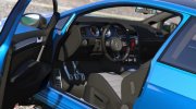 Volkswagen Golf VII R 2017 для GTA 5 миниатюра 2