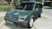 Ford Transit Connect for GTA 4 miniature 1