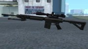 KAC SR-25 Semi Automatic Sniper Rifle for GTA San Andreas miniature 1