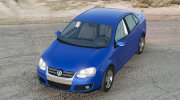 Volkswagen Jetta United (Typ 1K) 2007 для BeamNG.Drive миниатюра 6