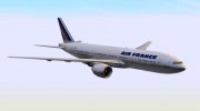 Boeing 777-200ER Air France para GTA San Andreas miniatura 2