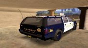 GTA V Police Granger (EML) for GTA San Andreas miniature 3