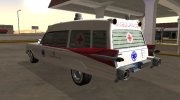 Cadillac Miller-Meteor 1959 Ambulance для GTA San Andreas миниатюра 4