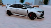 2017 Honda Civic Type R для GTA San Andreas миниатюра 2