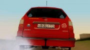 Opel Zafira Diesel для GTA San Andreas миниатюра 5