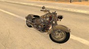 Harley Davidson Fat Boy Lo Vintage для GTA San Andreas миниатюра 1