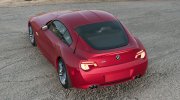 BMW Z4 M Coupe (E86) 2006 для BeamNG.Drive миниатюра 4