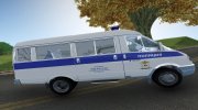 ГАЗель 3221 — пост ДПС para GTA San Andreas miniatura 3