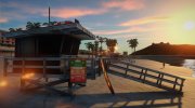 GTA 5 Life Guard Hut Updated для GTA San Andreas миниатюра 1