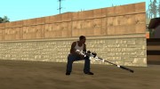 Desert Sniper Skeleton para GTA San Andreas miniatura 1