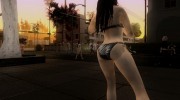 Sexy Kokoro wearing bikini for GTA San Andreas miniature 7