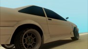 Toyota AE86 для GTA San Andreas миниатюра 3