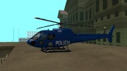 Eurocopter AS 550 Police D.F. для GTA San Andreas миниатюра 4