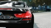 BMW M6 F13 2013 v1.0 для GTA 4 миниатюра 13