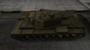 Шкурка для КВ-4 в расскраске 4БО для World Of Tanks миниатюра 2