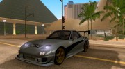 RX7 cWest Tokyo Drift v2.0 for GTA San Andreas miniature 1
