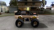 Jetta Monster Truck para GTA San Andreas miniatura 5